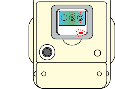 2.ガスメーターの復帰ボタンを押してください